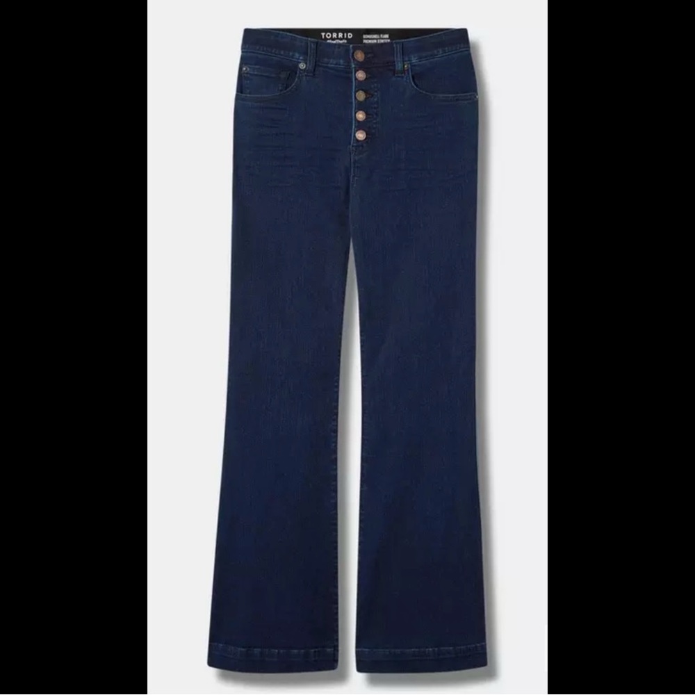 Torrid Bombshell Flare High-Rise Jean